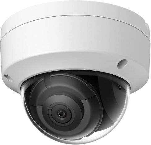 كاميرا DS-2CD2183G2-IU Acusense 4K 8MP IP خارجية، كاميرا PoE 2.8 مم مع صوت، ميكروفون مدمج للصوت في الوقت الحقيقي، WDR، IP67 IK10، H.265+ اكتشاف الإنسان، دعم ترقية البرامج الثابتة، أسود in Kuwait