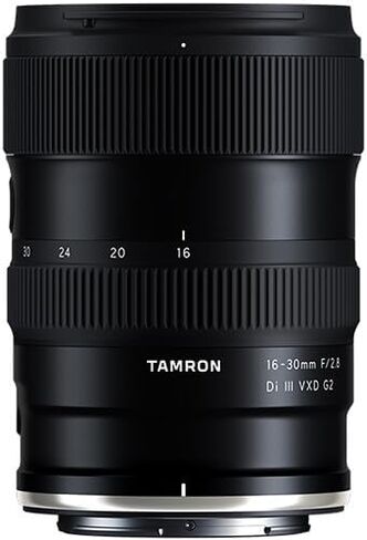 عدسة Tamron مقاس 16-30 مم f/2.8 Di III VXD G2 متوافقة مع حامل Nikon Z مع الملحقات المتقدمة وحزمة السفر | AFA064Z700 | عدسة تامرون 16-30 ملم in Kuwait
