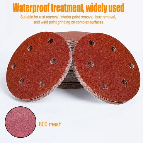 800 Grit Assortment Abrasive Paper Sheet, Abrasive Sander Paper for Furniture Finishing, Metal Sanding, Automotive Polishing,Grit Hook and Loop Sandpaper,3.94 in,30 Pack in Saudi Arabia