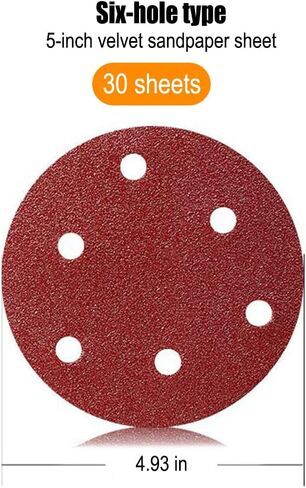 800 Grit Assortment Abrasive Paper Sheet, Abrasive Sander Paper for Furniture Finishing, Metal Sanding, Automotive Polishing,Grit Hook and Loop Sandpaper,3.94 in,30 Pack in Saudi Arabia
