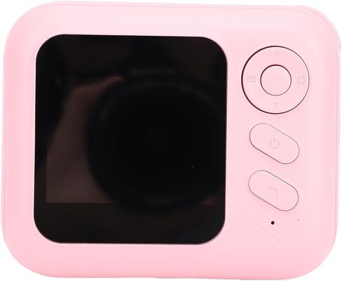 Yunseity Instant Print Camera, 48MP Pixels 2 Inch HD Screen Digital Zoom Portable Thermal Printing Camera, HD Sunlight Screen, Black and White Printing, Timer & Date Setting (Pink) in Kuwait