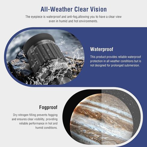 Astromania 1.25 Inch Ultra Wide Angle Eyepiece for Planetary and Deep Space 82 Degree 7mm UWA Eyepiece - Bundle with - 1.25 Inch Telescope Eyepiece Parfocal Rings Set of Three in Saudi Arabia