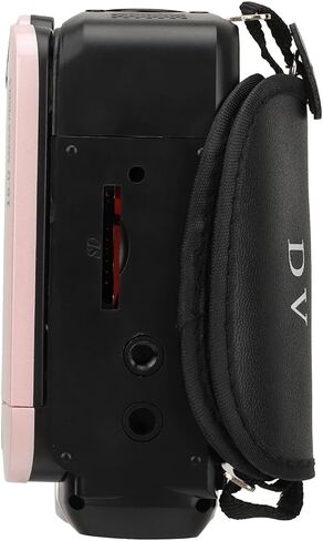 Rotatable Screen D90 1080P 16MP Digital Camera 2.4 Inch Rotatable Screen Camcorder 16X Zoom HD Video Recorder with Fill Light (Roseate) in Saudi Arabia
