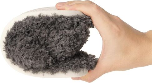شباشب Dokela Fuzzy مفتوحة عند الأصابع للنساء من إسفنج الذاكرة مريح بشريط متقاطع أحذية منزلية ناعمة داخلية سهلة الارتداء في غرفة النوم المنزلية خفيفة الوزن غير قابلة للانزلاق للسيدات وصيفات العروس كهدايا للأم in Saudi Arabia