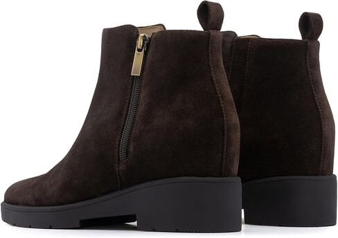 ABEO Horizon Zip Ankle Booties for Women | Fall Boots for Women | Water Resistant Leather | Built-In Orthotic Insole in Saudi Arabia