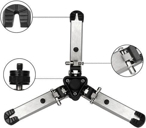3/8 Screw Hole Camera Detachable Monopod Tripods Stand with 360 Degree Rotation for Photography in Saudi Arabia