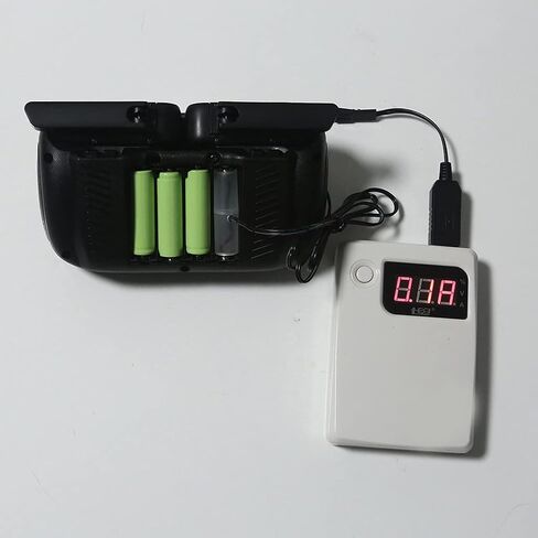 AA إلى 4AA مزيل البطارية USB كابل إمداد الطاقة استبدال 1-4pcs1.5V بطارية AA لعبة كهربائية مصباح يدوي على مدار الساعة in Saudi Arabia