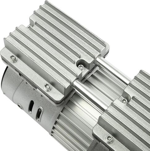 رأس مضخة ضاغط الهواء، محرك ضاغط الهواء الخالي من الزيت، أسطوانة مزدوجة أحادية المرحلة بقوة 3 حصان وتدفق عالي 66 جالون مضخة صامتة خالية من الزيت لأدوات الهواء الصناعية للسيارات in Kuwait