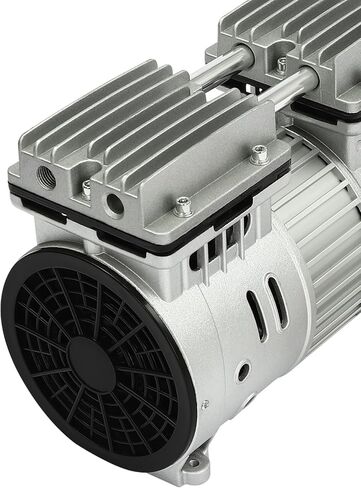 رأس مضخة ضاغط الهواء، محرك ضاغط الهواء الخالي من الزيت، أسطوانة مزدوجة أحادية المرحلة بقوة 3 حصان وتدفق عالي 66 جالون مضخة صامتة خالية من الزيت لأدوات الهواء الصناعية للسيارات in Kuwait