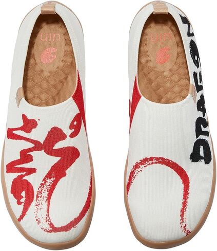 UIN Year of The Dragon Women's Travel Walking Shoes Slip On Casual Loafers 2024 Chinese Lunar New Year in Saudi Arabia