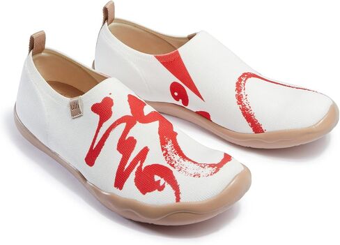 UIN Year of The Dragon Women's Travel Walking Shoes Slip On Casual Loafers 2024 Chinese Lunar New Year in Saudi Arabia