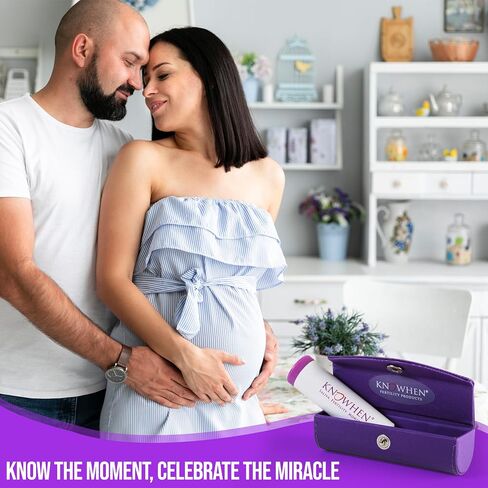 KNOWHEN® Saliva Ovulation Tests Kit – Non-Invasive Ovulation Predictor kit, Unlimited Tests for Fertility Tracking – No Waste, No Urine Mess – Hygienic Ovulation Days Tracker Kit for Family Planning in Saudi Arabia