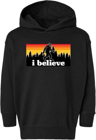 قميص I Believe المضحك بتصميم Bigfoot Sasquatch Conspiracy للمشي لمسافات طويلة في الهواء الطلق وثقافة البوب ​​للأطفال الرضع والشباب in Saudi Arabia