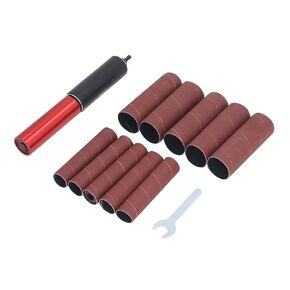 1.5In Spindle Sander Adapter, Drum Sanders for Woodworking, Mandrel Aluminum Alloy Drill Sanding Mandrel Kit for Wood Metal