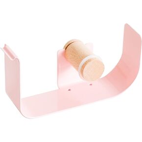 U Brands Metal Tape Dispenser, Desktop Accessory, Arc Collection, 1" Core, Green