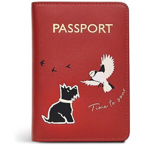 RADLEY London - Time To Soar - Passport Cover, Travel Essentials for Women, Card and Passport Anti Theft Wallet, Sized to Fit All Standard Passports