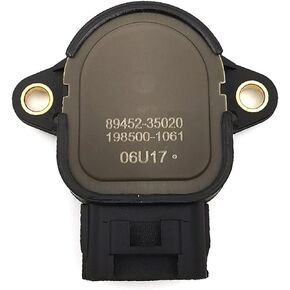 DEVMO 89452-35020 TPS Throttle Position Sensor Replacement Compatible with Toyota 4Runner Celica Hilux Matrix T100 Tacoma Tundra Pontiac Vibe 337-60761 198500-1061 88970220 89452-35100 89452-12040