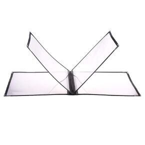YTYKINOY Restaurant Menu Covers Cafe Bar Menu Holders Fold Book Style Fits A4 Size Paper (4 Page 8 View)