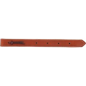 Weaver Leather Doubled and Stitched Skirting Leather Off Billet Chestnut, 1.75 x 39