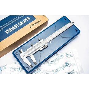 Dasqua 1490-7005 0-150Mm / 0-6" Stainless Steel Vernier Caliper with Fine Adjust