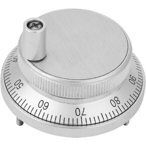 5V 4 Terminal Manual Pulse Encoder 60mm Encoder Rotary Knob Encoder for CNC Mill Router Control System