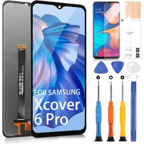Screen Replacement for Samsung Galaxy Xcover 6 Pro,LCD Display Touch Screen Digitizer Full Assembly Repair Tools for SM-G736U,SM-G736U1,SM-G736B,SM-G736B/DS