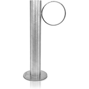 Brewing America Maple Syrup Hydrometer Test Cup for Sugar and Moisture Content Measurement for Consistently Delicious Pure Syrup - Stainless Steel - 10 Inches Tall