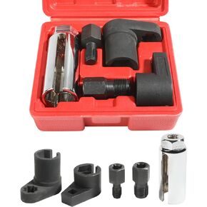 bylikeho O2 Sensor Socket,Automotive Tool Oxygen Sensor Socket Set Wrench Remover Tool and Thread Chaser Set,Car Accessories O2 Oxygen Sensor Socket Set for Removing and Install Oxygen Sensors