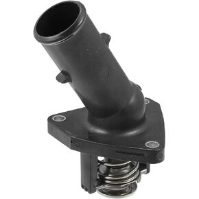 Motoforti Water Outlet Thermostat, Engine Coolant Thermostat Housing Assembly,for Toyota 4Runner 2003-2019, Metal, Plastic,160310P010,Black