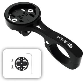 Aero Bar Computer Mount, Bike Computer Mount Fit For Road Cycling 22.2mm & 22.4mm Handlebars,Compatible with Bike GPS Computer,for Garmin,for Wahoo,for Bryton,for Cateye, GoPro Full Range & Flashlight
