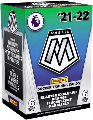 2021/22 Panini Mosaic EPL Champions Soccer Blaster Box (6 pks/bx) in Saudi Arabia