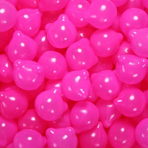 كرات اللعب من PlayMaty - 2.2 بوصة خالية من الفثالات والبيسفينول أ، 100 قطعة من كرات المحيط البلاستيكية للأطفال الصغار والرضع من أجل خيمة اللعب وديكور حفلات حمام السباحة in Kuwait