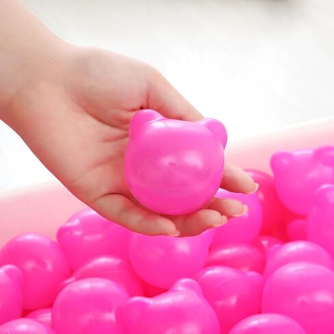 كرات اللعب من PlayMaty - 2.2 بوصة خالية من الفثالات والبيسفينول أ، 100 قطعة من كرات المحيط البلاستيكية للأطفال الصغار والرضع من أجل خيمة اللعب وديكور حفلات حمام السباحة in Kuwait