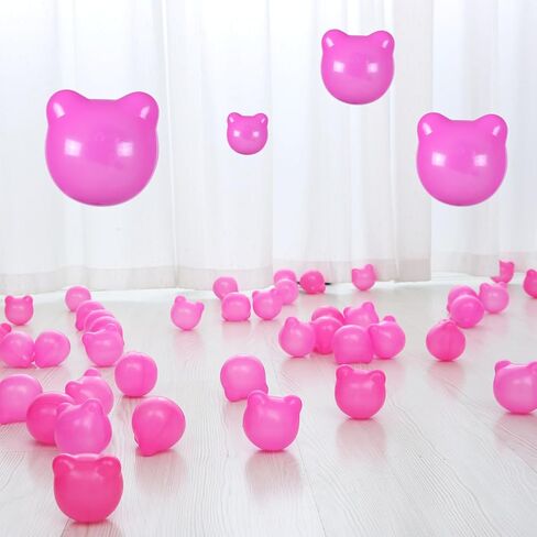 كرات اللعب من PlayMaty - 2.2 بوصة خالية من الفثالات والبيسفينول أ، 100 قطعة من كرات المحيط البلاستيكية للأطفال الصغار والرضع من أجل خيمة اللعب وديكور حفلات حمام السباحة in Kuwait