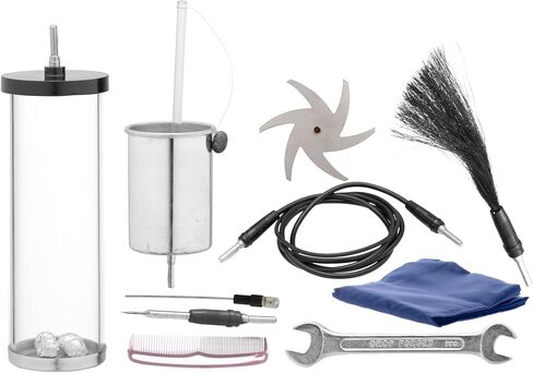 EISCO 400,000 Volt Van De Graaff Kit - with 10 Electrostatic Attachments in Saudi Arabia