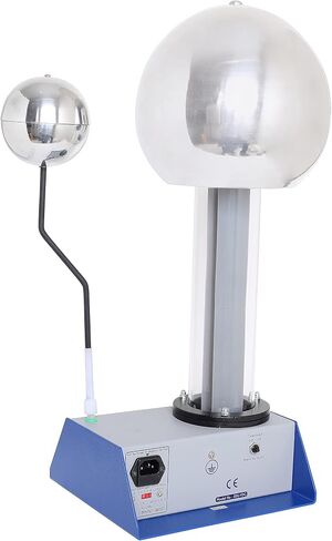 EISCO 400,000 Volt Van De Graaff Kit - with 10 Electrostatic Attachments in Saudi Arabia