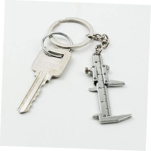WRITWAA 5pcs Vernier Caliper Buckle Keychain for Keys Backpack Keychain Car Gifts Keychain for Backpacks Caliper in Saudi Arabia