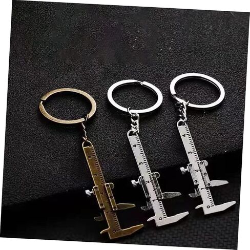 WRITWAA 5pcs Vernier Caliper Buckle Keychain for Keys Backpack Keychain Car Gifts Keychain for Backpacks Caliper in Saudi Arabia
