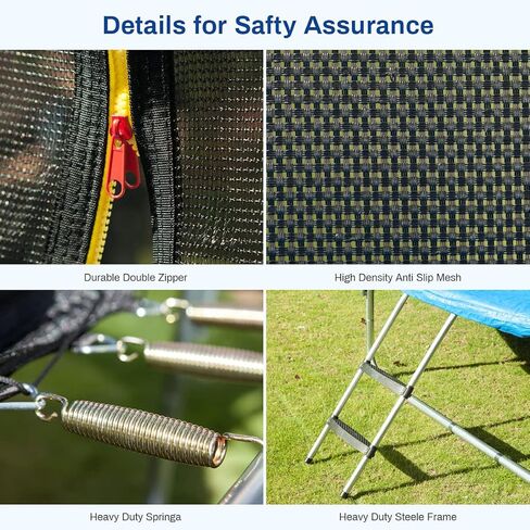 Trampoline 12 FT with Basketball Hoop ASTM Approved in Kuwait