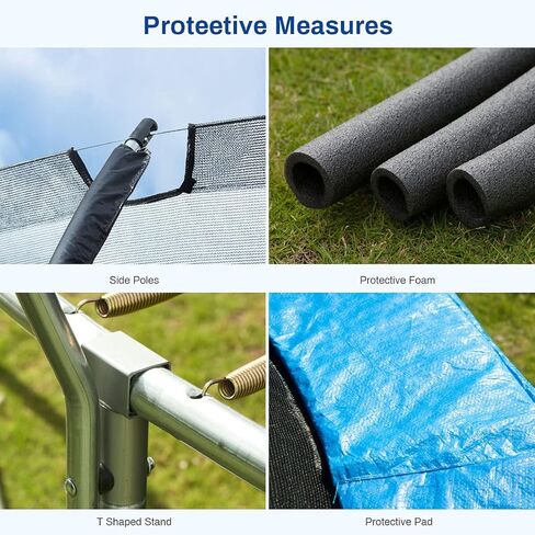 Trampoline 12 FT with Basketball Hoop ASTM Approved in Kuwait