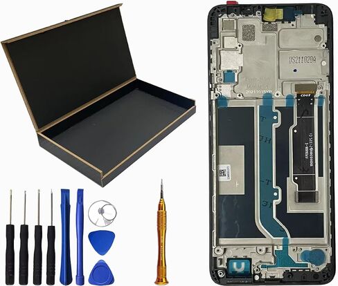 SECRETIGER شاشة LCD تعمل باللمس محول الأرقام الجمعية مع استبدال الإطار ل TCL 30 XL/TCL 30XL T671G T701DL in Saudi Arabia