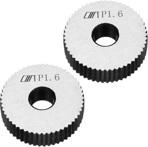 Uxcell 2 قطعة 28 × 8 × 8 مم مجموعة عجلة التخريش 1.0 مم عجلة مستقيمة خطية in Kuwait