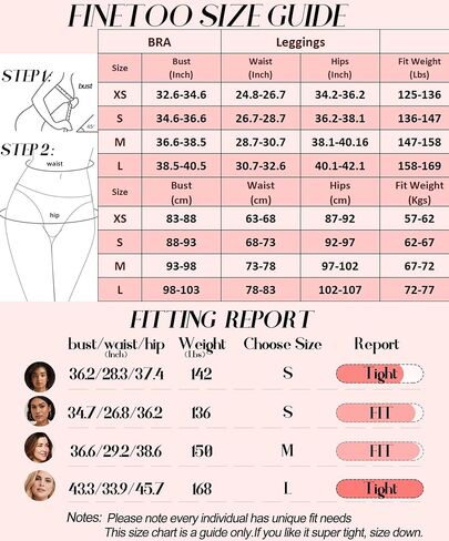 أطقم ملابس للتمرين من FINETOO للنساء مكونة من 4 قطع حمالة صدر رياضية بدون ظهر بدون خياطة عالية الخصر وقصيرة لممارسة اليوجا والصالة الرياضية ومجموعة نشطة متطابقة in Kuwait