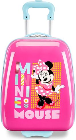 American Tourister Unisex Kid's Disney Hardside Luggage with Spinner Wheels, Multicolor, Carry-On 20-Inch in Saudi Arabia
