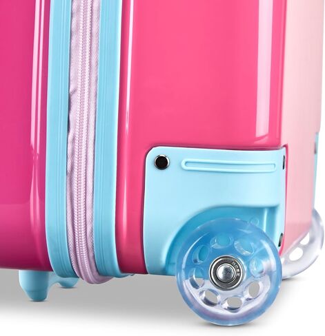 American Tourister Unisex Kid's Disney Hardside Luggage with Spinner Wheels, Multicolor, Carry-On 20-Inch in Saudi Arabia
