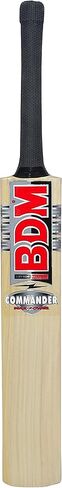 BDM Commander Max Power English Willow Wood مقاسات البالغين حقيبة حمل مضرب الكريكيت - اختر الوزن in Kuwait