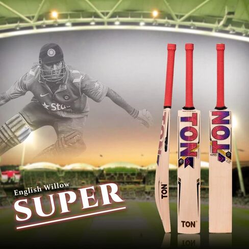 مضرب الكريكيت SS Ton Super English Willow Cricket (بما في ذلك الغطاء) in Kuwait