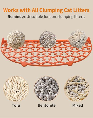 HoneyGuaridan Self Cleaning Cat Litter Box Automatic Cat Litter Box, APP Control Health Monitoring for Multiple Cats, Anti-Pinch/Odor-Removal Design, Dual Power Supply, with 2 Rolls Garbage Bags/Mats in Kuwait