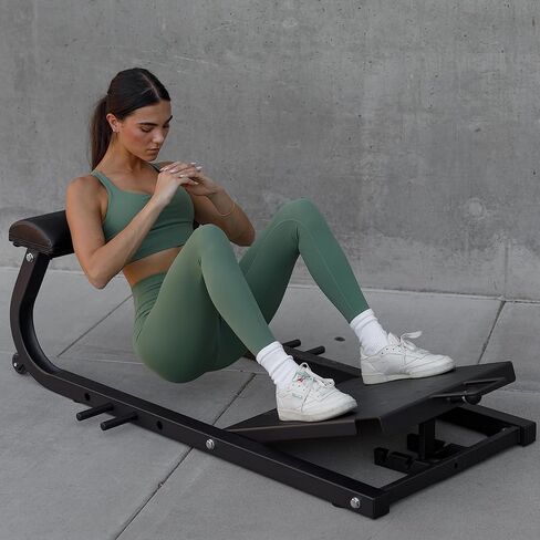 آلة 4KOR Fitness Peach Pro Glute مع لوحة مائلة مدمجة قابلة للتعديل لتعزيز عزل وتنشيط Glute in Kuwait