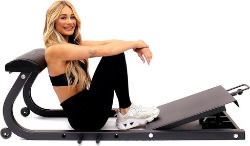 آلة 4KOR Fitness Peach Pro Glute مع لوحة مائلة مدمجة قابلة للتعديل لتعزيز عزل وتنشيط Glute in Kuwait